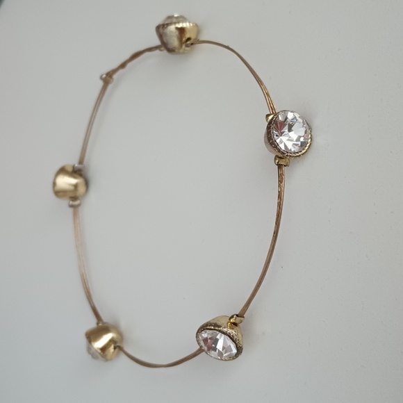 Beautiful Rhinestone Bangle Bracelet. - Picture 2 of 4